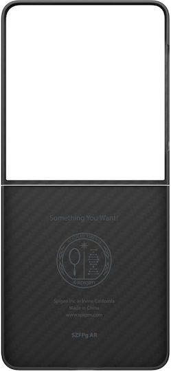 Spigen Airskin Buchen Sie Aramid Fiber 0.3mm Schwarz (Galaxy Z Flip7)