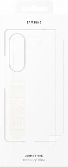 Samsung Back Cover Plastic / Silicone Transparent (Galaxy Z Fold7)