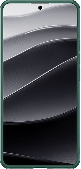 Nillkin Super Frosted Pro Back Cover Plastic / Silicone 0.5mm Waterproof Green (Xiaomi 14 ProRealme 14 ProHonor X7)