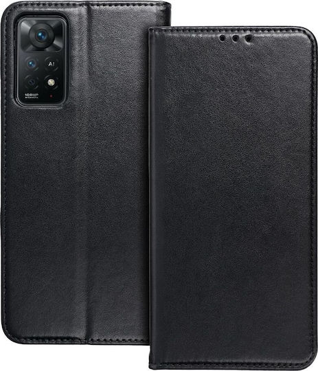 Smart Book Fabric / Silicone / Plastic Black (Oppo A5 4G, Oppo A5 5G)