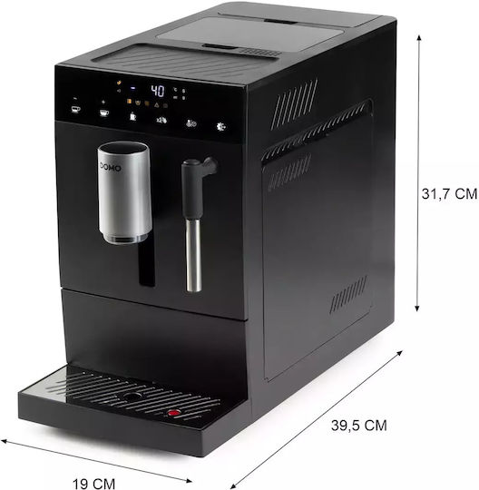 Domo Automat de Espresso 1350W Presiune 19bar Neagră DO1150K