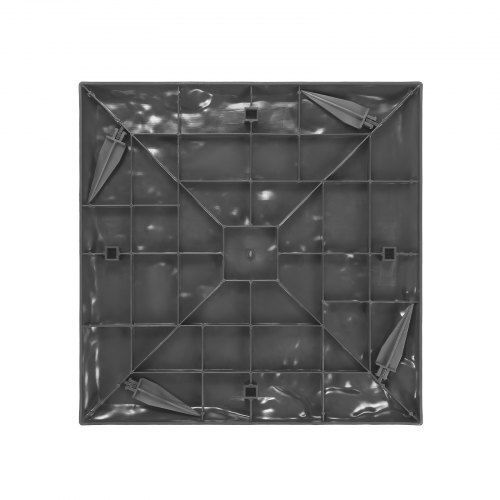 Vevor Garden Flooring Supplies Plastic Decking Board 39.37x39.37cm 16 Pieces