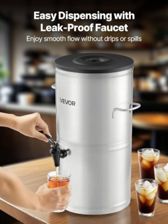 Vevor Dispenser Cold 15lt L34 x W37.5 x H51 cm
