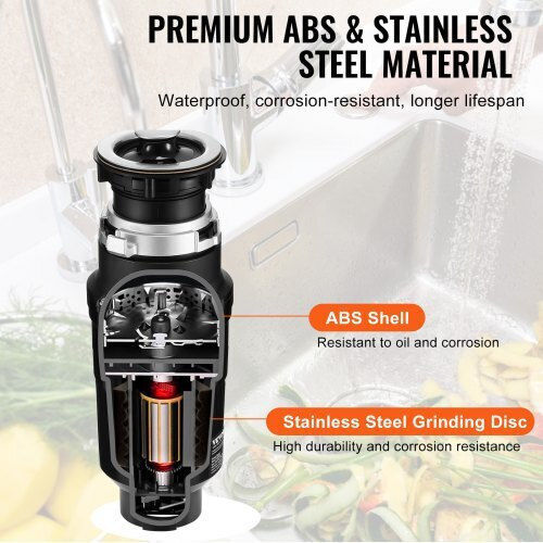 Vevor Food Waste & Garbagge Disposer 1/2hp