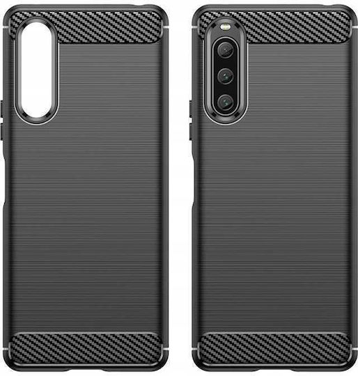 Spacecase Carbon Back Cover Black (Xperia 10 V)