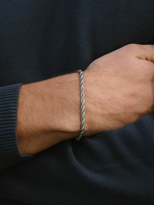 Steel & Barnett Ανδρικό Βραχιόλι από Ατσάλι