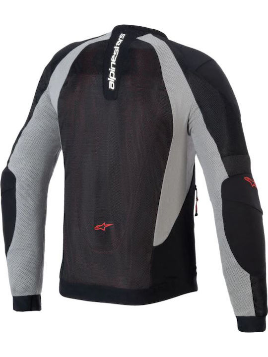 Alpinestars Troop-Air Summertime Men Riding Jacket Black/Gray/Red