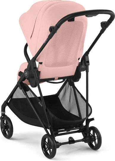 Cybex Melio Ρυθμιζόμενο Καρότσι Μωρού Kατάλληλο για Nεογέννητο Candy Pink 5.9kg