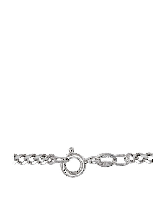 Kiriakos Gofas Silver Chain Neck Thin Thickness 2.7mm