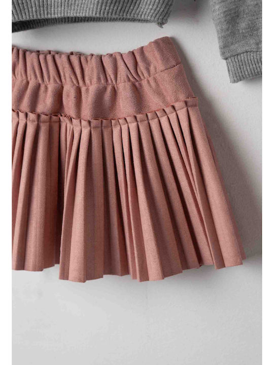 Комплект Зима 3бр Grey - Pink