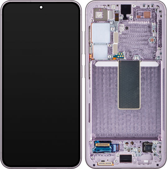 Samsung Екран със Сензорен Механизъм за Samsung Galaxy S23 S911 (Черен)