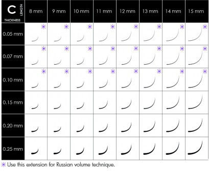 Lash Extensions Exc08007