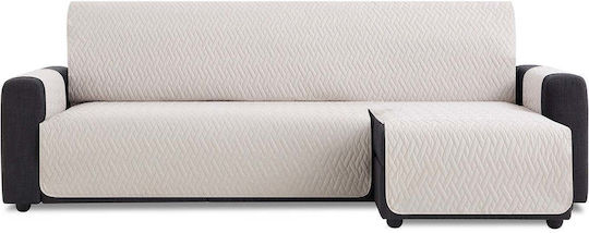Sofazip Impermeabil Husă Elastică Canapea de colț Ivory 220εκ. 1buc SZMATIMPCS220IV