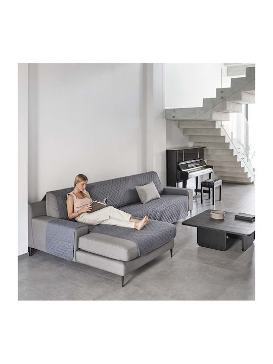Sofazip Husă Elastică Canapea de colț Roz 220εκ. 1buc SZMATC220ROZ