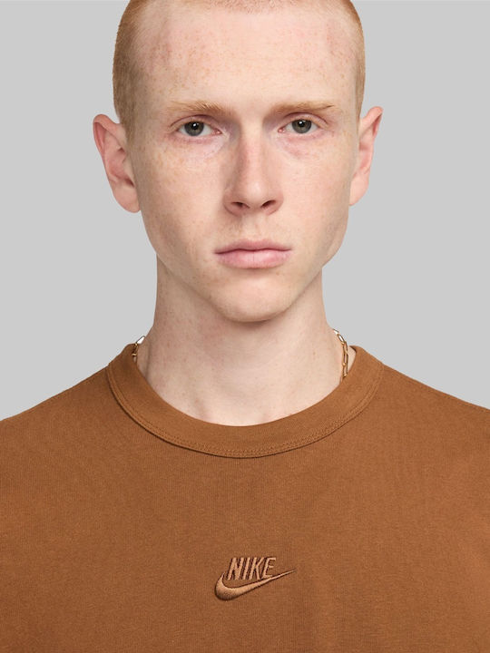 Premium Essentials Athletic T-shirt Brown