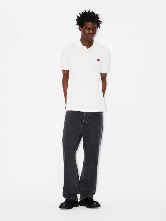 'boke Flower' Polo Μπλούζα Κοντομάνικη Off White