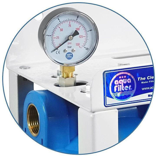 Aqua Filter Wasserfiltrationssystem Zentrale Versorgung Durchmesser 1'' BBF329