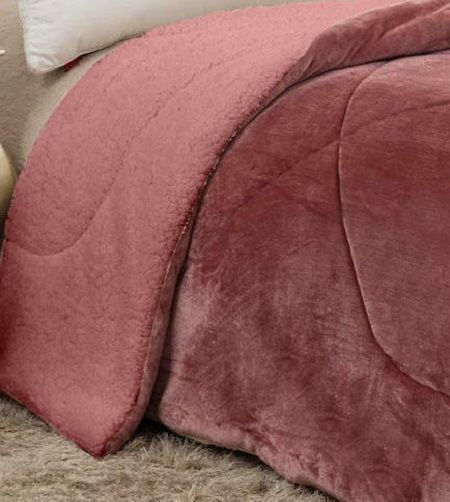 Adam Home Κουβερτοπάπλωμα Υπέρδιπλο 220x240εκ. Ροζ Adam Home Κουβερτοπάπλωμα Υπέρδιπλο 220x240εκ. Ροζ