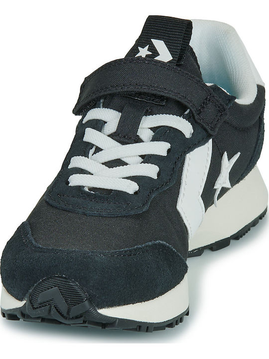 Omega Trainer Kids Sneakers with Scratch Black