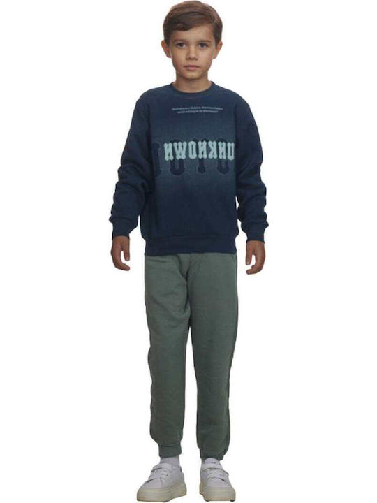 Kids Sweatpants Set Yellow 2pcs