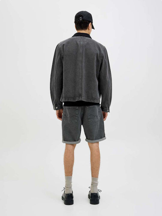 Herrenshorts Jeans Black