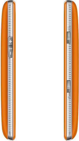 Evolveo EasyPhone XR Single SIM Mobile with Large Buttons Orange