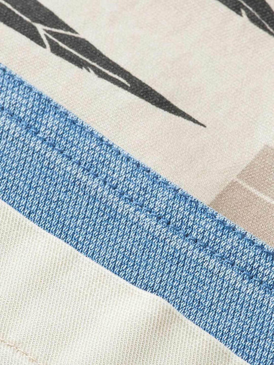 Art Dept Collage Μπουφάν White Colourblock