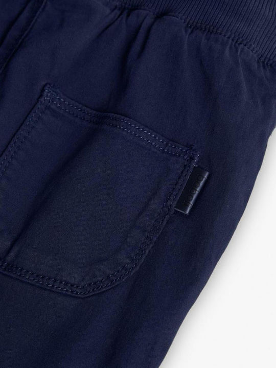 Pantaloni din Material Textil pentru Copii Navy