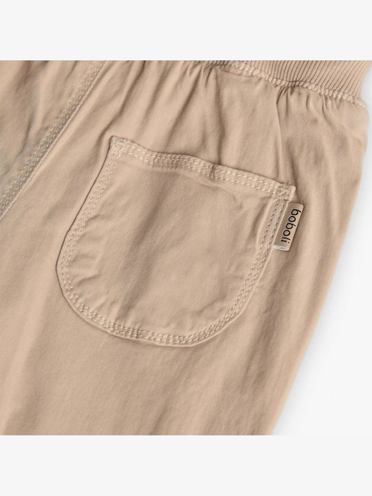 Kids' Fabric Pants Beige