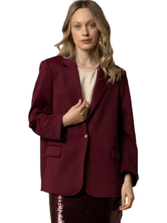 kocca Damen Blazer Dark Red