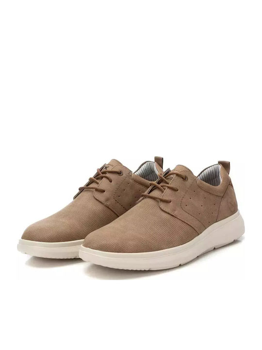 Men's Synthetic Leather Casual Shoes Brown