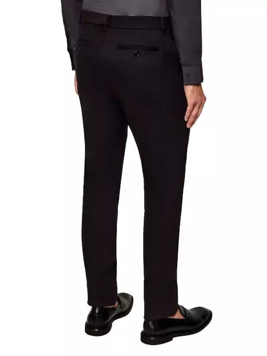 Παντελόνι Chino Ελαστικό σε Slim Εφαρμογή Black
