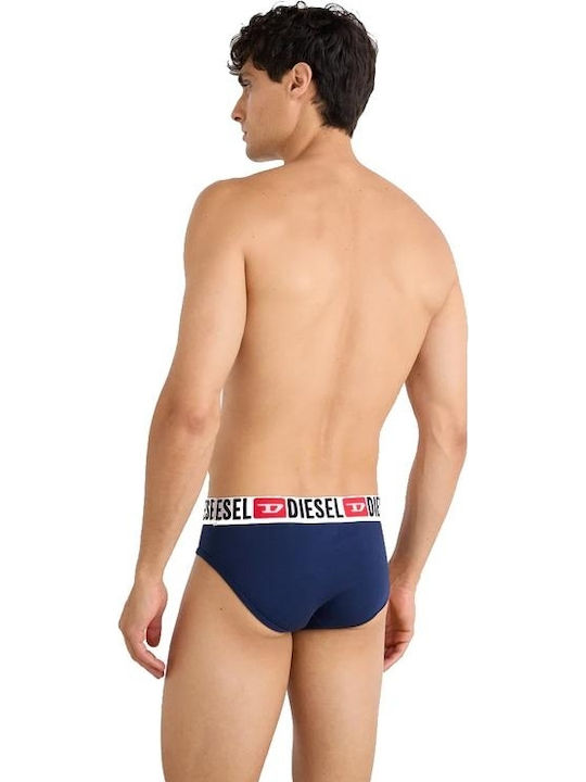 Men's Slips Blue, White, Red 3Pack