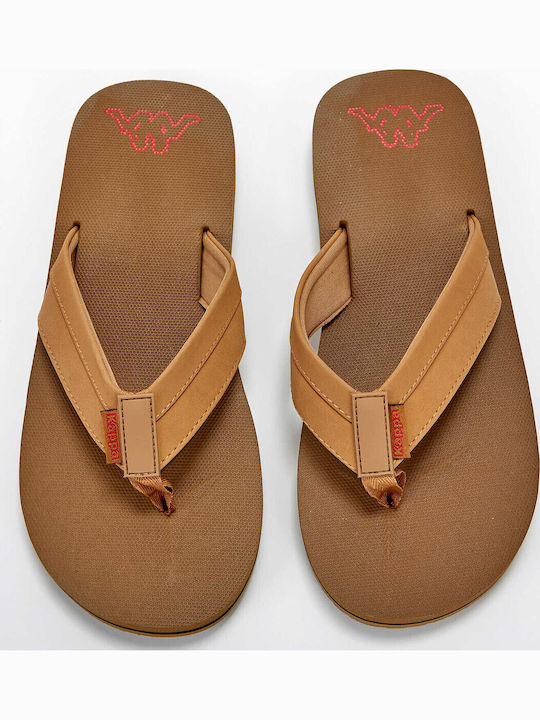 Lido Herren Flip Flops Braun