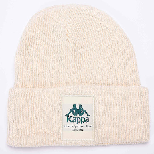 Guya Beanie Unisex Σκούφος Πλεκτός σε Μπεζ χρώμα