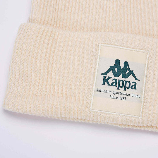 Guya Beanie Unisex Σκούφος Πλεκτός σε Μπεζ χρώμα