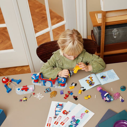 LEGO Spider-Man Super Heroes Spidey Web Spinner Headquartets για 4+ Ετών 193τμχ