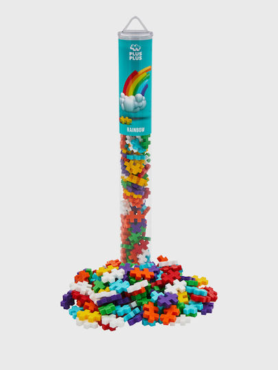 Plus Plus Rainbow Building Blocks For 5+ Years 100 Pieces