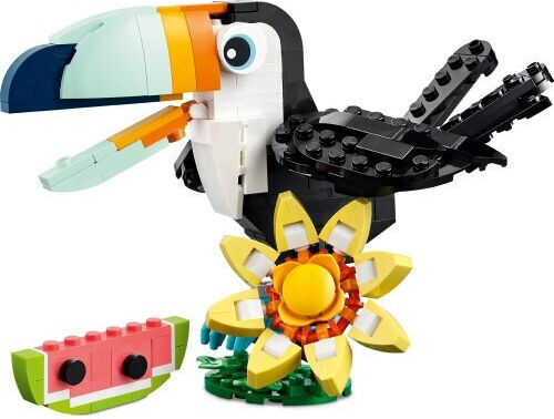LEGO Creator 3-in-1 Wild Animals Tropical Toucan for Ages 7+ 225 Pieces
