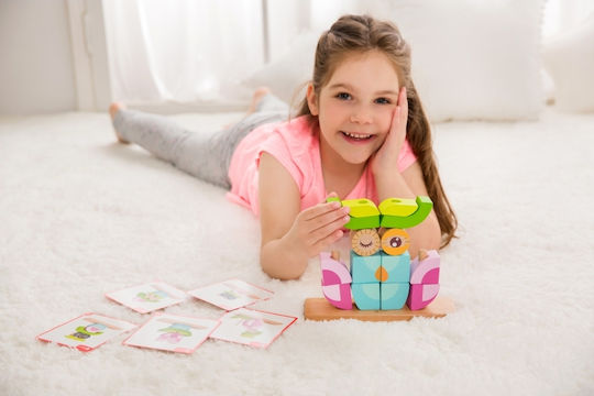 Classic World Owls Building Blocks for 1.5+ Years 19 Pieces