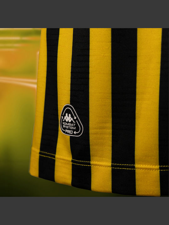 Kappa Kombat Επίσημη Εμφάνιση Εντός Έδρας Aris Fc 2025/26 Κιτρινο