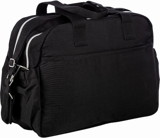 FreeOn Τσάντα-Αλλαξιέρα Ώμου/Χειρός Μαύρη 39x32x18εκ.