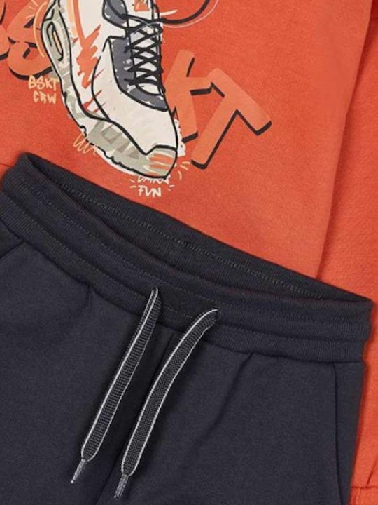 Kids Sweatpants Set Mandarin 2pcs
