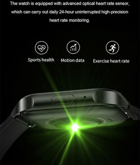 Xiawatch Smartwatch Idealstore Ecran Amoled HD Apelare Bluetooth NFC Asistent Vocal Monitorizare Sănătate Aplicație Piața de Acțiuni Test de Respirație și Stres Respingere Apeluri Mod Multi-sport Silicon Gri