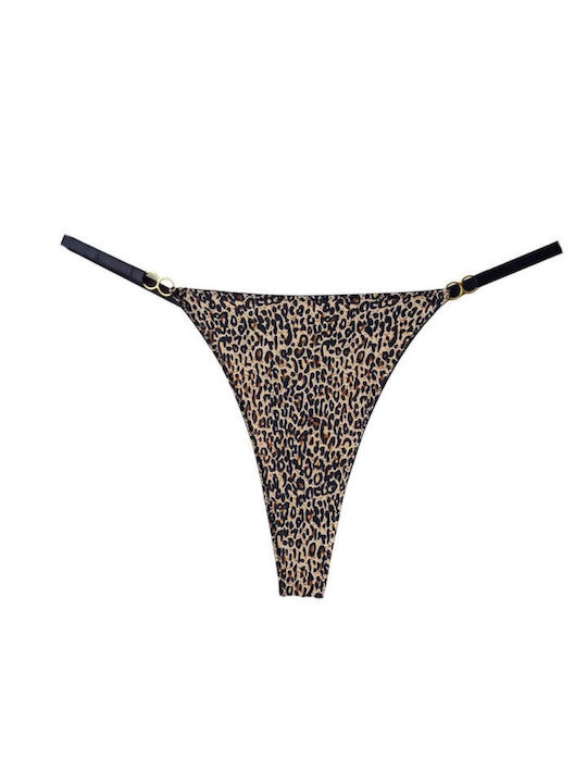 Damen Zeichenfolge Animal Print