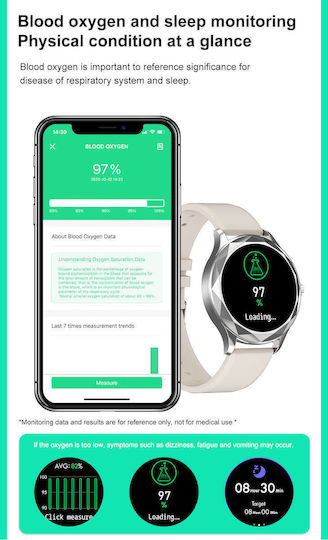 Smartwatch Diamond Dt86 Idealstore Premium Design 1.09 Inch Display Lcd Screen Ip67 Waterproof Compatible Android Ios Bluetooth 5 Health Monitoring Functions Call Text Notifications Pedometer Stopwatch Metal Bracelet