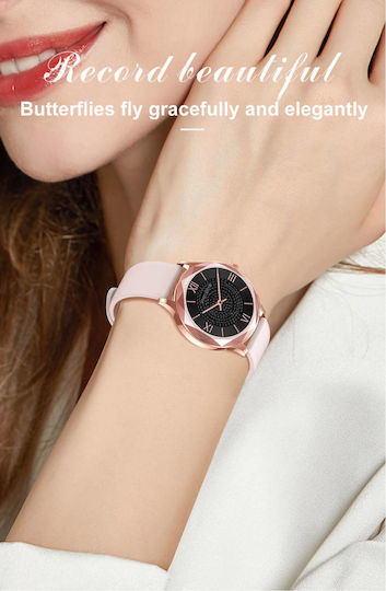 Smartwatch Diamond Dt86 Idealstore Premium Design 1.09 Inch Display Lcd Screen Ip67 Waterproof Compatible Android Ios Bluetooth 5 Health Monitoring Functions Call Text Notifications Pedometer Stopwatch Metal Bracelet