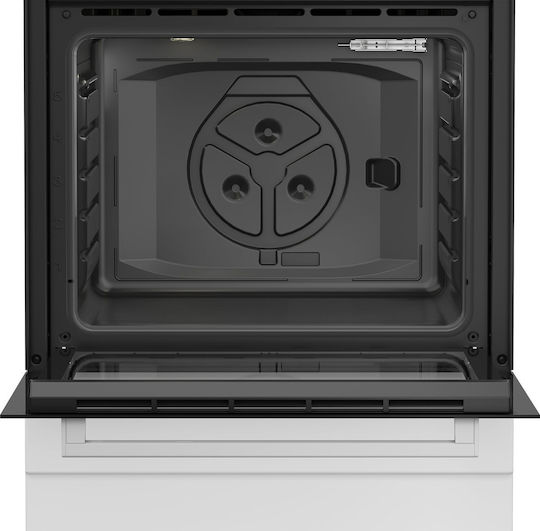 Beko Κουζίνα 73lt με Εστίες Υγραερίου Π60εκ. Λευκή