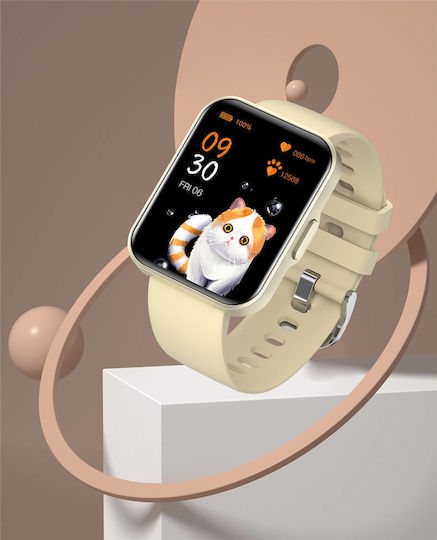 Brățară Fitness Smartwatch Idealstore Easyapp 24 Moduri Sport Tracker Fitness GPS Urmărire Sport Monitorizare Ritm Cardiac Tensiune Arterială Prognoza Meteo Player Muzical Notificări Respingere Apel Culoare Argintie