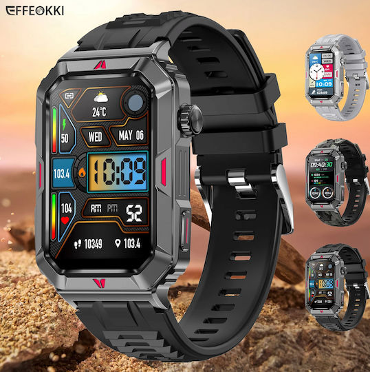 Dynamic Evolution Smartwatch Idealstore 1.57 Inch Color Lcd Screen Heart Rate Monitoring Blood Pressure Multi-sport Weather Fitness Tracker Female Function Life Waterproof Notifications Bluetooth Call Android Ios Music Control